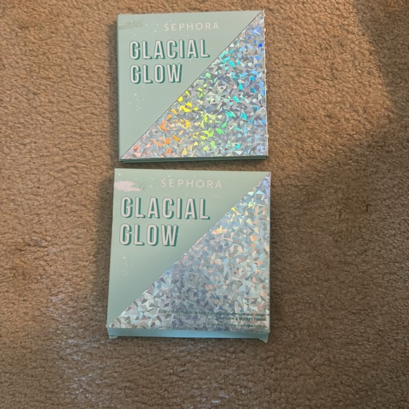 NEW SEPHORA Glacial Glow Winter Holiday Season Eyeshadow & Highlight Palette - Picture 4 of 5